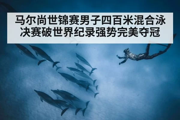 马尔尚世锦赛男子四百米混合泳决赛破世界纪录强势完美夺冠